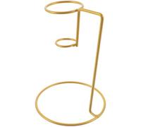 HOLIDYOYO Conos Diseño para de Dorado Superficie Hierro de o Helado Soporte Lisa y Simple en para Exhibición Mercados Escritorio