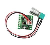 HOLIDYOYO Controlador Pwm Ajustable para Motor DC con Potenciómetro y Cable para Regulación de Voltaje y