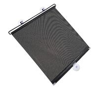 HOLIDYOYO Cortina de Ventana Enrollable Opaca 40x125 Cm Negra con Ventosa sin Taladro Persiana Transpirable Multifunción para Cocina Dormitorio Sala de Estar