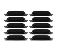 HOLIDYOYO Cubierta Protectora para Cámara Retrovisora de Automóvil 10 Unidades Color Negro Resistente Lluvia y Nieve Fácil Instalación sin Taladro Compatible Sistemas de Visión Trasera