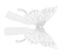HOLIDYOYO Decoraciones De Botellas De Vino Alas De Perlas para Fiestas y Celebraciones Accesorios Elegantes para Decorar y Realzar El Festivo