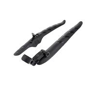HOLIDYOYO Defensa Frente Protector Cubrir Ciclismo Bicicleta De Carretera Guardia Accesorio Trasero Mugre Diario Al Trabajo Exterior Solapa De Barro Ciclo Espesar Negro