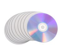 HOLIDYOYO Discos DVD-r y Entretenimiento en Casa Plástico Resistente de Alta Capacidad Imprimibles 10 Ideales para Copias de Seguridad de Conferencias Telefónicas
