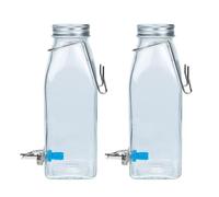 HOLIDYOYO Dispensador de Agua para Conejos de 350ml y Acero Inoxidable, Bebedero Colgante Silencioso para Mascotas Pequeñas Que Previene el Desorden Diario