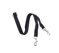 HOLIDYOYO Doble para Ajustable Acoplador De Leash para Entrenamiento y Suitable para Medianos y Negro