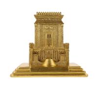 HOLIDYOYO El Santo Templo De Jerusalén Modelo Recreación Bíblica Estatua Arquitectura Histórica Modelo Estatuilla De Mesa Escultura De Escritorio Decoración Sagrada