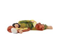 HOLIDYOYO Estatua De San José Durmiendo De Resina Adorno Religioso CatóLico para OracióN DecoracióN De Iglesia Y Hogar Medida 8.26X2.75X1.77In