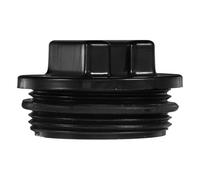 HOLIDYOYO Fiesta Verano Tapón de Drenaje Roscado para Piscina, Accesorio de Plástico Negro para Invernaje, Protección ضد Congelación y Fácil Extracción