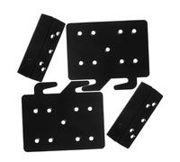 HOLIDYOYO Fijaciones del Soporte Barandilla Cama Gancho para Placa de Canal Kit de Fijación de Cabecera para Marcos de Cama Sujetadores de Riel para Uso Dormitorio
