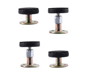 HOLIDYOYO Herramienta Antivibraciones Ajustable para Cama Soporte Fijo para Marco y Cabecero Patas Regulables con Base Antideslizante de Unidades Estabilizador Práctico para Muebles