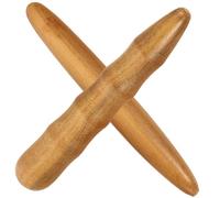 HOLIDYOYO Herramientas de Masaje de Madera 2 piezas para Puntos de Acupuntura Diseño Retro, Cómodas y Efectivas para Tejido Cutáneo Después de Largo Paseo