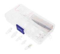 HOLIDYOYO Juego de 25 Pares Almohadillas Nasales de Silicona Suave para Gafas Diseño de Cámara de Aire Antideslizante Kit Completo de Repuestos para Reparación y Cuidado de Gafas