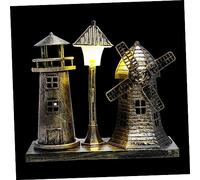 HOLIDYOYO Lámpara De Noche Vintage Diseño De para Decoración De Escritorio Luz De Mesa Retro Adorno De para y para San Valentín y Bodas