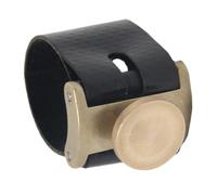 HOLIDYOYO Ligadura de Saxofón Alto con Clip Metálico Duradero y Soporte Confiable, Accesorio para Músicos en Estudios y Conciertos