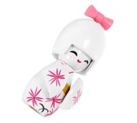 HOLIDYOYO marioneta de Kimono Boda Soportes más muñeca Kimono Coleccionable decoración Pared decoración de Pared muñecas muñeca de Kimono de Estilo japonés decoración casera Japonesa Madera