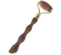 HOLIDYOYO Masajeador Facial de Madera Verde con Doble Cabezal Gua Sha Masajeador Ocular Refrescante para Cuidado Anti-edad Herramienta Manual para Mujer y Hombre Regalo de Belleza Natural