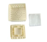 HOLIDYOYO Molde para Hacer Tofu de Pp Diseño Sólido y Uso Simple, Herramienta Práctica para Cocina Casera y Kit Utensilios de Cocina en 1 Set