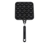HOLIDYOYO Molde para Takoyaki Antiadherente de 1 Unidad, Sartén para Pulpo Recubrimiento Fácil de Limpiar, Herramienta Práctica para Hornear en Cocina Doméstica, Adecuado Color Aleatorio