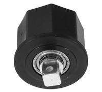 HOLIDYOYO Motor Tubular de Repuesto, Tapón de Motor Tubular, Abs y Acero Inoxidable, Negro, Accesorio para Reparación de Motores de Persianas y Cortinas Enrollables, Mejora Varios estilos