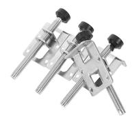 HOLIDYOYO Niveladores de Muebles Ajustables de Acero Laminado Frío, Patas Resistentes y Antideslizantes para Armarios y Mesas, Paquete de 4 Piezas en Color Plata