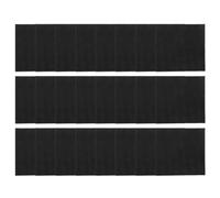 HOLIDYOYO Paño de Microfibra para Limpiar Gafas 50 Unidades Negro 15X15 CM Toallitas Limpiadoras de Lentes para Pantallas Portátil para Uso Personal y Profesional