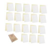HOLIDYOYO Papel autocopiativo blanco, 50, duplicación instantánea de registros, de notas para cajas registradoras y formularios de pedido en oficina y recibos