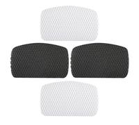 HOLIDYOYO Parches Adhesivos Autoadhesivos para Reparación de Talones y Malla de Zapatillas Deportivas 4 Piezas 2 Negras 2 Resistentes Abrasión para Cuidado del Calzado