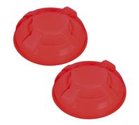 HOLIDYOYO Protector de Detector de Humo Resistente para Cocinas y Restaurantes, 2 Piezas de Cubierta Ligera contra Polvo y Pintura, Protección Integral para Detectores