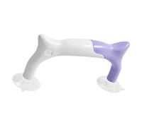 HOLIDYOYO Regla para acolchar con fijador de ventosa fuerte y mango PVC, herramienta multifunción para patchwork, accesorios para sujetar reglas en labores de costura