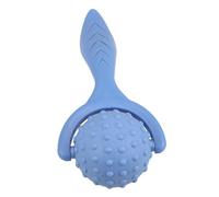 HOLIDYOYO Rodillo Masajeador Manual con Picos para Masaje Profundo y Estimulación de Acupuntos Masajeador Portátil para Yoga Fitness y Relajación Muscular Compacto y Ligero con Bola de