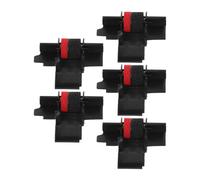 HOLIDYOYO Ruedas de Tinta de Impresión para Calculadoras Citizen CX-123 y CX-120, Pack de 5 Unidades, Cinta Flatter de Plástico y Algodón para Entornos Comerciales y Oficinas