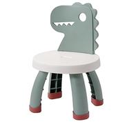 HOLIDYOYO Silla De Estudio Diseño De Dinosaurio De Dibujos Animados Taburete Ergonómico De Respaldo para Pequeños para Aula y Jardín De Infantes