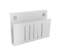 HOLIDYOYO Soporte Compatible para Portátil Instalación con Hierro de Blanco sin Taladro Adecuado para Escritorio de Oficina y Organización