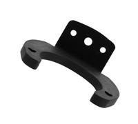 HOLIDYOYO Soporte de Gancho para Micrófono de Pared, Compacto y Resistente, Color Negro, Diseño Seguro para Micrófono Inalámbrico, Adecuado para Ktv, Salas de Reuniones y Teatro