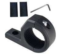 HOLIDYOYO Soporte para Faro de Motocicleta ABS Ajustable, Abrazadera para Manillar de Luz, Compatible Diferentes Diámetros, Soporte de Montaje Estable para Luces Delanteras, Accesorio para