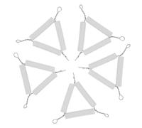 HOLIDYOYO Soportes Triangulares para Crisoles de Metal 10 Piezas Estante Resistente al Calor para Laboratorio Equipo para Experimentos de Química y Enseñanza Científica