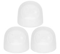 HOLIDYOYO Tapas para biberones de cuello ancho, set de 3 tapas reutilizables de plástico con función antifugas, adecuadas para botellas de leche y otros usos en el hogar