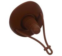 HOLIDYOYO Tapón de Vino Silicona Mini Sombrero Reutilizable para Botellas Decoración Western Fiesta Accesorios Cowgirl