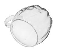HOLIDYOYO Taza de Calabaza: Taza de Café de Cristal con Forma de Calabaza - Taza Decorativa con Temática de Halloween para Leche, Latte, Capuchino, Espresso, Bebidas Frías o Calientes