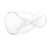 HOLIDYOYO Taza Transparente de Diseño Sirena para Whisky y Cerveza, Vaso de Vidrio de Doble Capa Buena Transparencia y Calidad Garantizada para Obsequio y Decoración