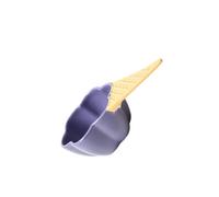 HOLIDYOYO Tazón de Postre de Cerámica Asa para Helado y Fruta | Presentación Decorativa, Bordes Suaves y Superficie Lisa, para Hogar, Fiestas y Servicio en Restaurante