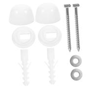 HOLIDYOYO Tornillos para Asiento de Inodoro Inoxidable con Junta de Fijaciones Resistentes y Prácticas para Instalación y Estabilidad el Baño