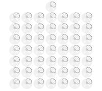 HOLIDYOYO Ventosas de PVC Pequeñas para Pantalla de Teléfono y Tableta, Herramienta de Reparación con Anillo, 50 Piezas para Mantenimiento y Desmontaje Seguro de Pantallas