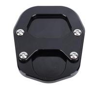 Holigie Almohadilla de soporte para motocicleta, almohadilla de extensión anodizada de aleación de aluminio y placa de ampliación para soporte lateral estable en los modelos CT125 y Trail