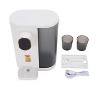 Holigie Automatic Mouthwash Dispenser Smart Wall Mounted Electric Mouthwash Dispenser Machine with 4 Levels LED Screen 600ml Capacity for Bathroom Countertop or Wall ABS PP PC Material