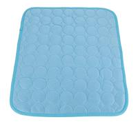 Holigie Colchoneta refrescante, Almohada autorefrescante para Mascotas, Cama de Verano para climas cálidos, Mano de Obra Fina, cómoda, Lavable a máquina, Material de algodón Azul, (M)