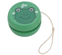 Holigie Educational Wooden yo yo, Entrenador de coordinación Ocular de Mano Segura y no Duradera Adecuada para Que los niños jueguen y también se Pueden Usar como un Hermoso para (Frosch)