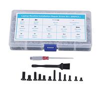 Holigie Motherboard Screws, Computer Screws Set 600PCS Flat Head Carbon Steel M2 M2.5 M3, Laptop Replacement Screws for PC Cases Motherboards