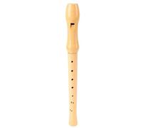 Holigie Recorder instrumento flauta, grabadora de hierba pulida a mano 8 agujeros de agudos de precisión adecuado para educación musical y actuación de ensayo de orquesta