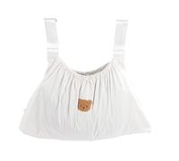 Holigie Stroller Organizer Bag Patrón de oso Nylon Reutilizable Organizador de bolsa de bolsa de gran capacidad Teléfono móvil (Beige)